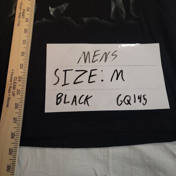 DC Justice League Short Sleeve Graphic Crew Neck T Shirt Mens Size M Black - Picture 7 of 9